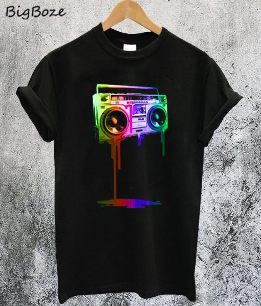 Melting Boombox T-Shirt