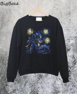 Star Wars Starry Night Darth Vader Sweatshirt