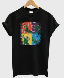 TMNT Pop Art Retro Distressed T-Shirt