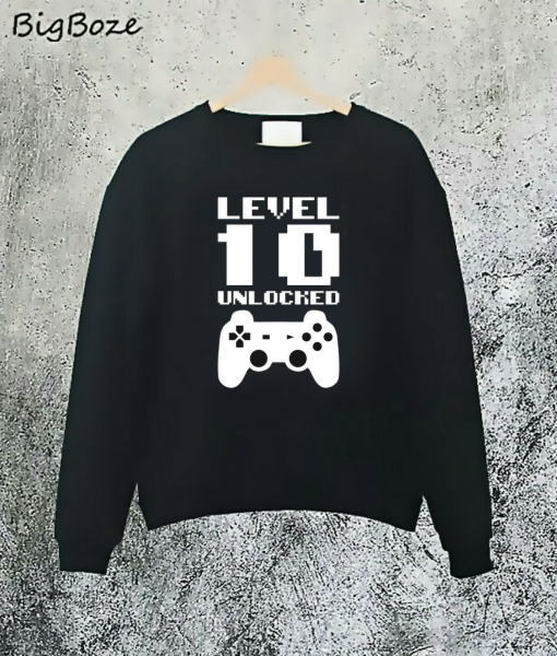 Level 10 Unlocked Sweatshirt