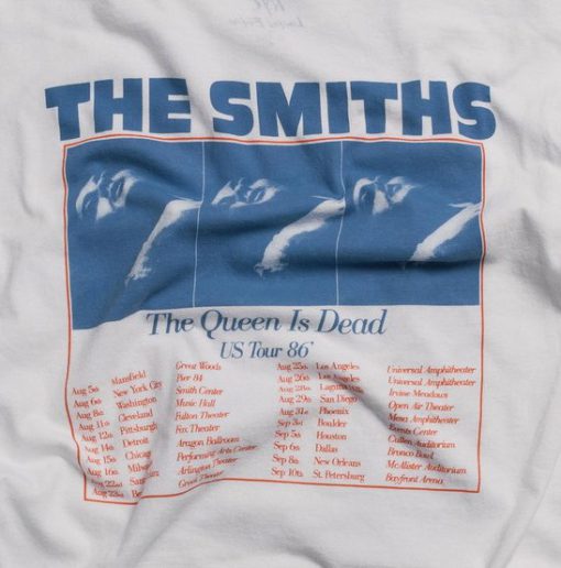 The Smiths The Queen is Dead Us Tour 86 T-Shirt