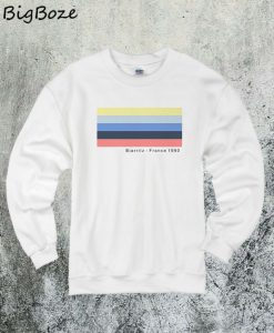 Biarritz France 1990 Sweatshirt