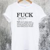Fuck Definition T-Shirt