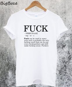 Fuck Definition T-Shirt