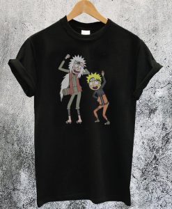 Rick and Morty Naruto T-Shirt