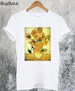 Vase With Fifteen Sunflowers T-Shirt