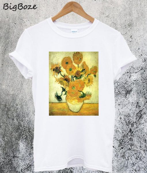 Vase With Fifteen Sunflowers T-Shirt
