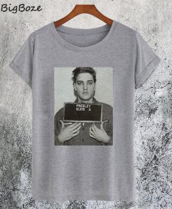 Elvis Presley Army Mugshot T-Shirt