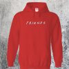 Friends Red Hoodie