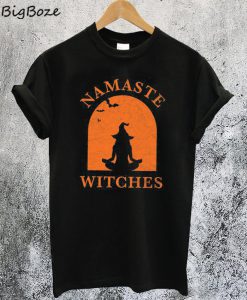 Namaste Witches Halloween T-Shirt
