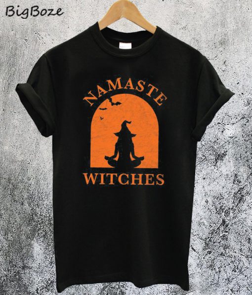 Namaste Witches Halloween T-Shirt