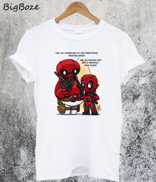 Baymax and Deadpool Parody T-Shirt