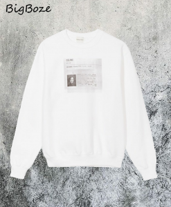 Celine Designer Phoebe Philo Sweatshirt