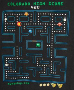 Colorado Pac-Man Myxed Up T-Shirt