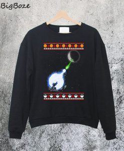 Dragon Ball & Star Wars Goku Kamehameha Christmas Sweatshirt