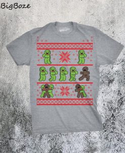 Gingerbread Man Zombie Christmas T-Shirt