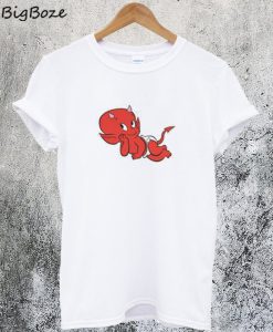 Hot Stuff The Little Devil Laying Down T-Shirt