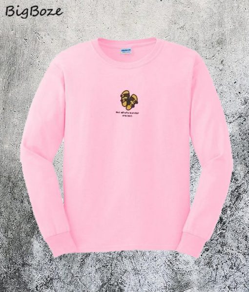 Not All Who Wander are Lost Sweatshirt