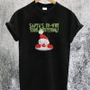 Christmas Grinch Santa Claus T-Shirt