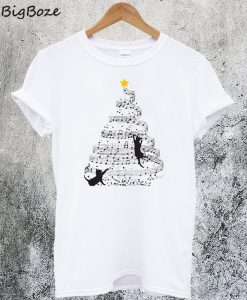 Christmas Music Note T-Shirt