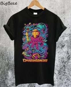 Crash-lands Video Game Character T-Shirt