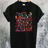 Donkey Kong Retro Game Characters T-Shirt