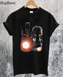 Iron Man Red Heat Superhero T-Shirt