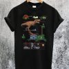 Jurassic Park 8-Bit Classic Dino T-Shirt