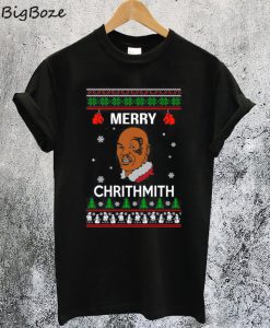 Merry Chrithmith Mike Tyson Christmas T-Shirt
