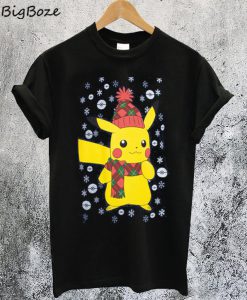 Pokemon Pikachu Merry Christmas T-Shirt