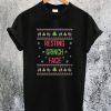 Resting Grinch Face Christmas T-Shirt