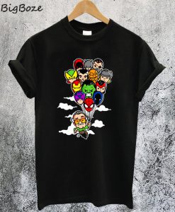 Stan Lee Heroes Ballon Up T-Shirt