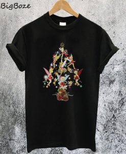 Tinkerbell Tree Christmas T-Shirt