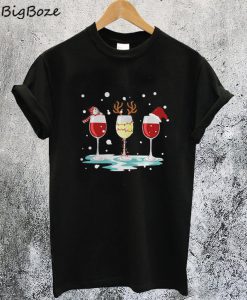 Wine Christmas T-Shirt