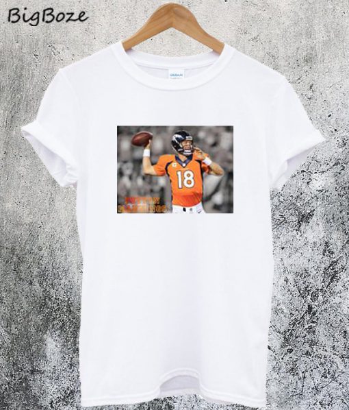 Denver Broncos Peyton Manning Tribute T-Shirt