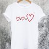 Love Story Je T'aime T Shirt
