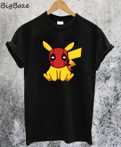 Pikapool Pikachu Deadpool T-Shirt