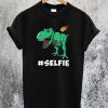 TRex Dinosaur Selfie T-Shirt