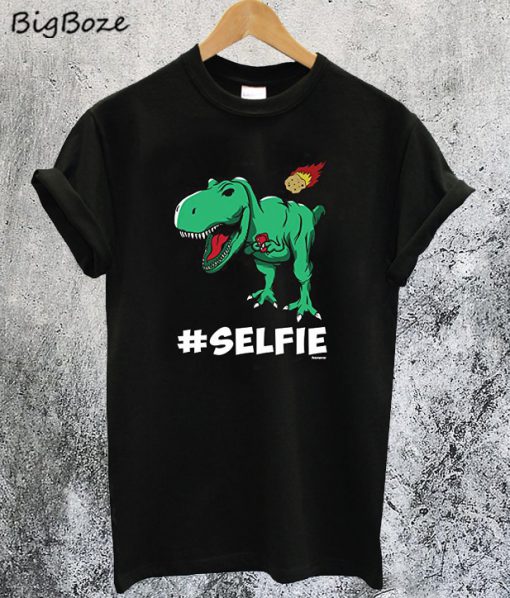 TRex Dinosaur Selfie T-Shirt