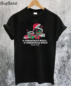 Toledo Christmas Weed T-Shirt