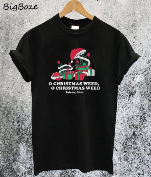 Toledo Christmas Weed T-Shirt