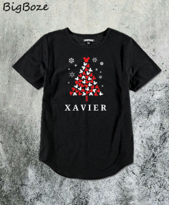 Xavier Disney Mickey Christmas T-Shirt