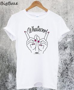 Clueless Whatever Hands T-Shirt