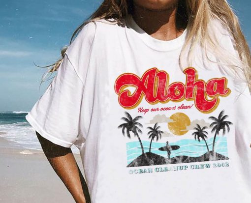 Aloha Keep Our Oceans Clean T-Shirt
