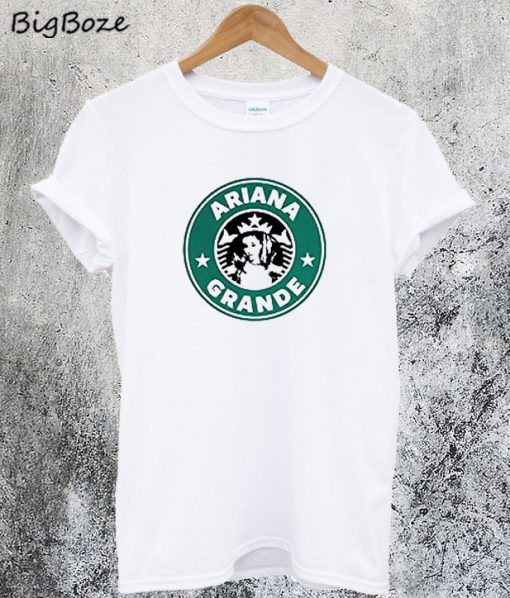 Ariana Grande Starbucks Logo T-Shirt