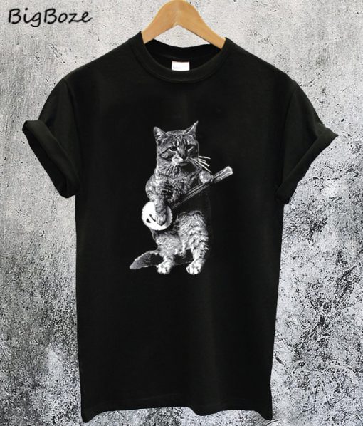 Banjo Cat T-Shirt