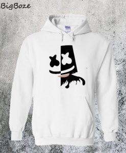 Black and White Marshmello Hoodie