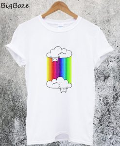 Cat Rainbow Vibes T-Shirt