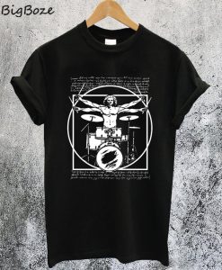 Da Vinci Drummer T-Shirt