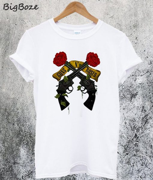 Guns N' Roses Shooting Roses T-Shirt